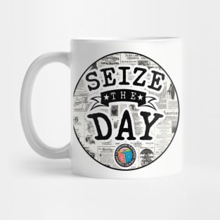 Seize the Day Newsies Cardboard Playhouse Theatre Company Mug